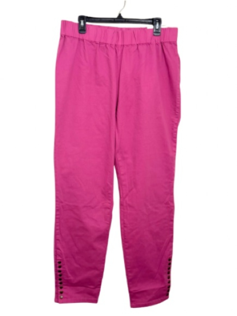 Soft Surroundings NWT Dark Pink Pull On Metro Ankle Pants Size TXL Barbie Casual